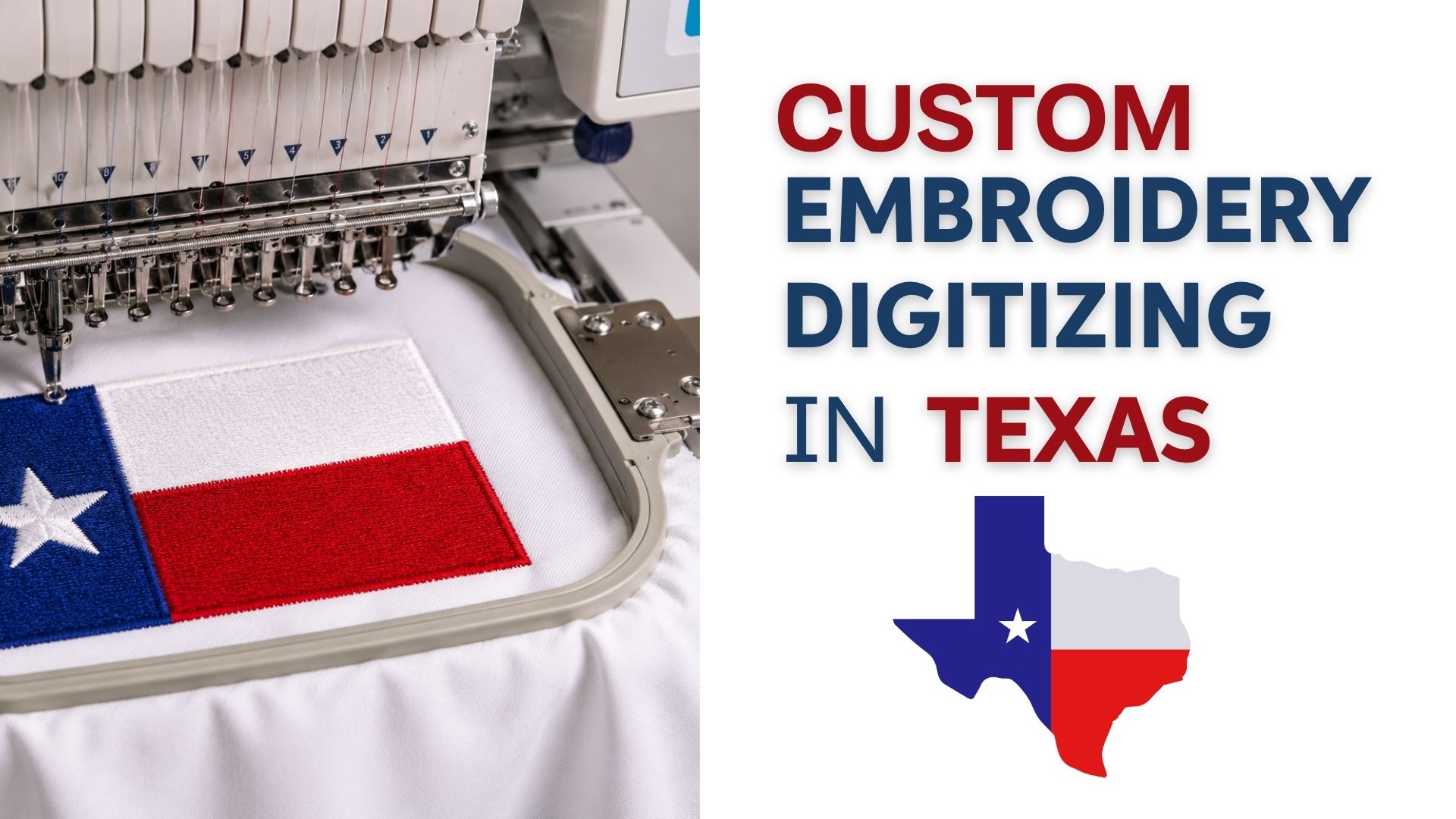 Embroidery Digitizing in Texas