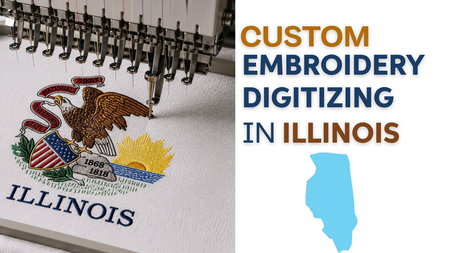 Embroidery Digitizing Services in Illinois
