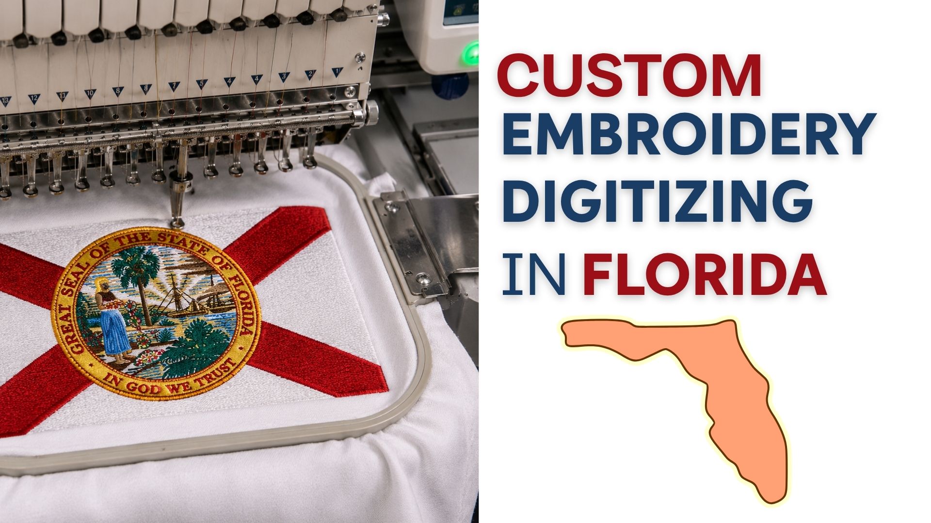 Embroidery Digitizing in Florida Starting at $10